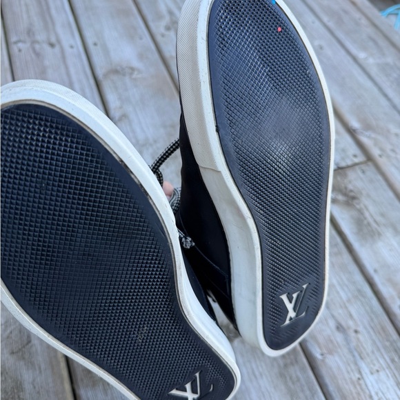 Louis Vuitton breaking away high top leather wool  boots US8 UK7 - Picture 14 of 16